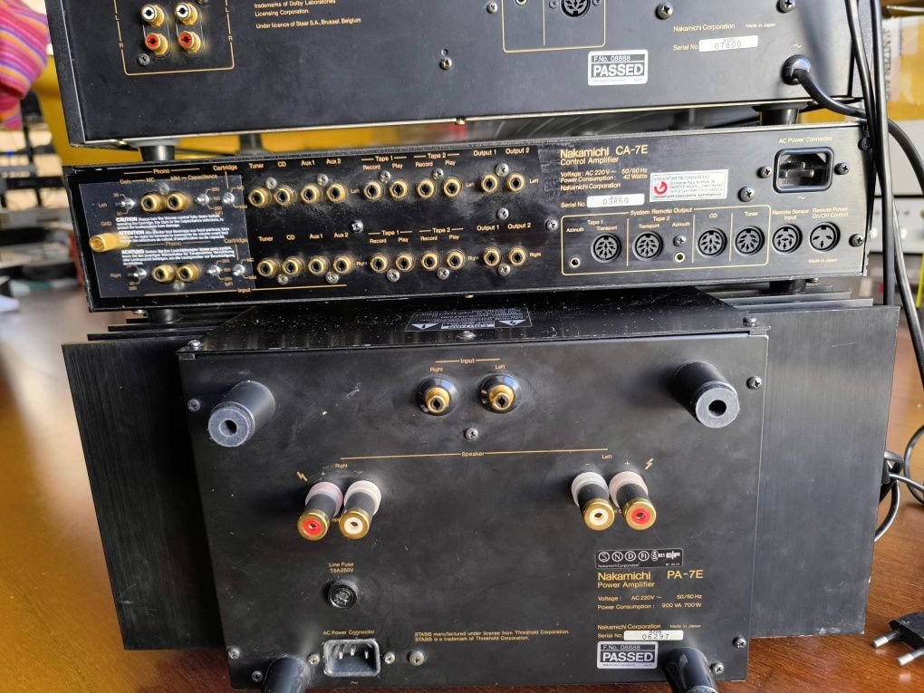 Sistema Nakamichi 7 - PA-7 CA-7 CR-7