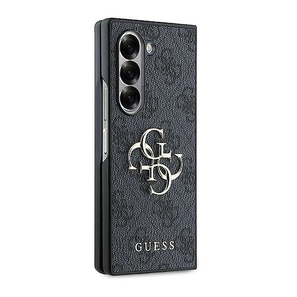 Etui Guess Leather 4G Metal Logo na Samsung Galaxy Z Fold 6 - czarne