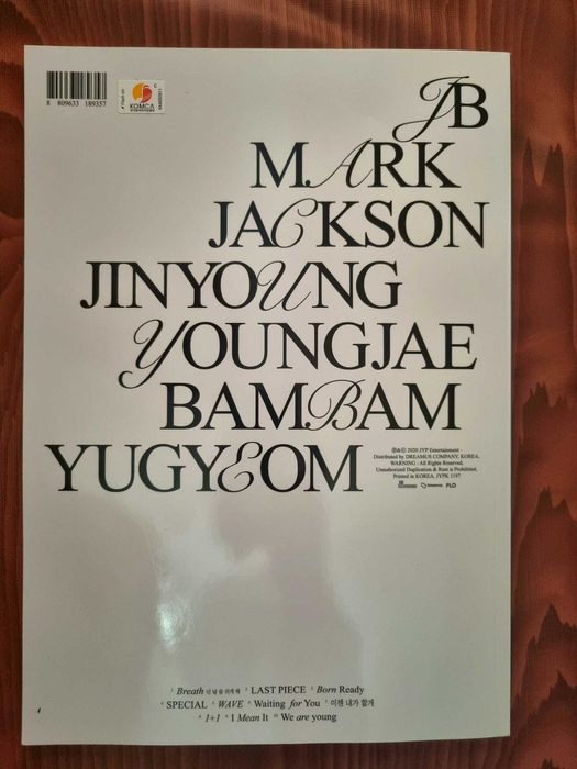 Álbum original do GOT7 – "Breath of Love: Last Piece" (2020)