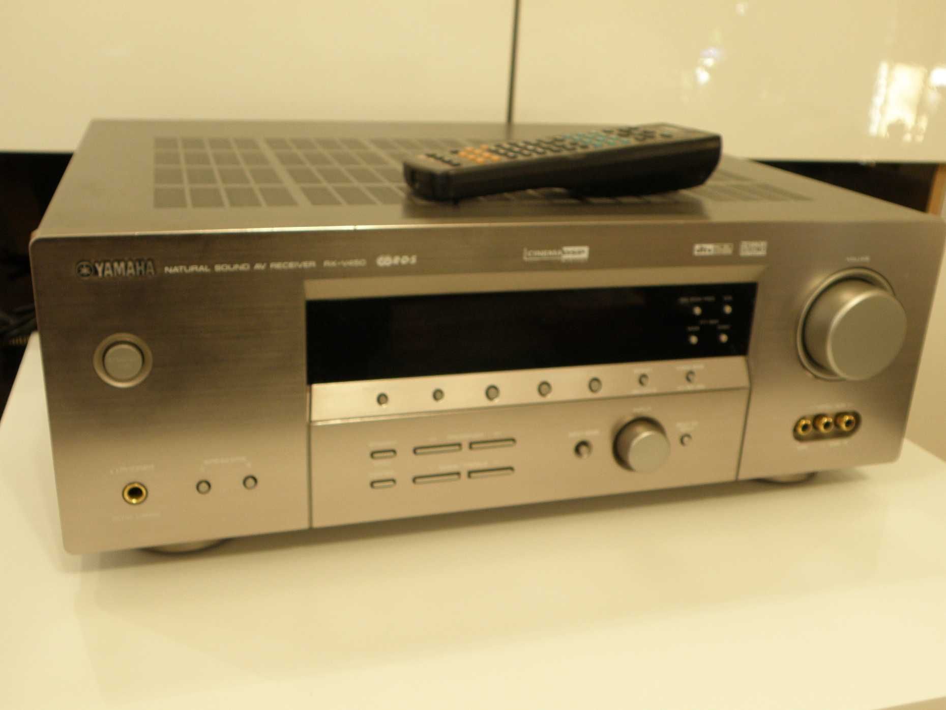 YAMAHA RX-V450 Amplituner z orginalnym pilotem