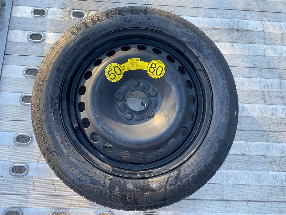 KOŁO ZAPASOWE ZAPAS DOJAZDÓWKA VOLVO V50 5x108 125/85R16 PIRELLI