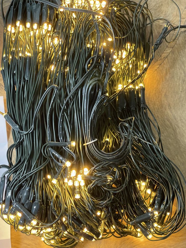 Led штора, гирлянда - штора