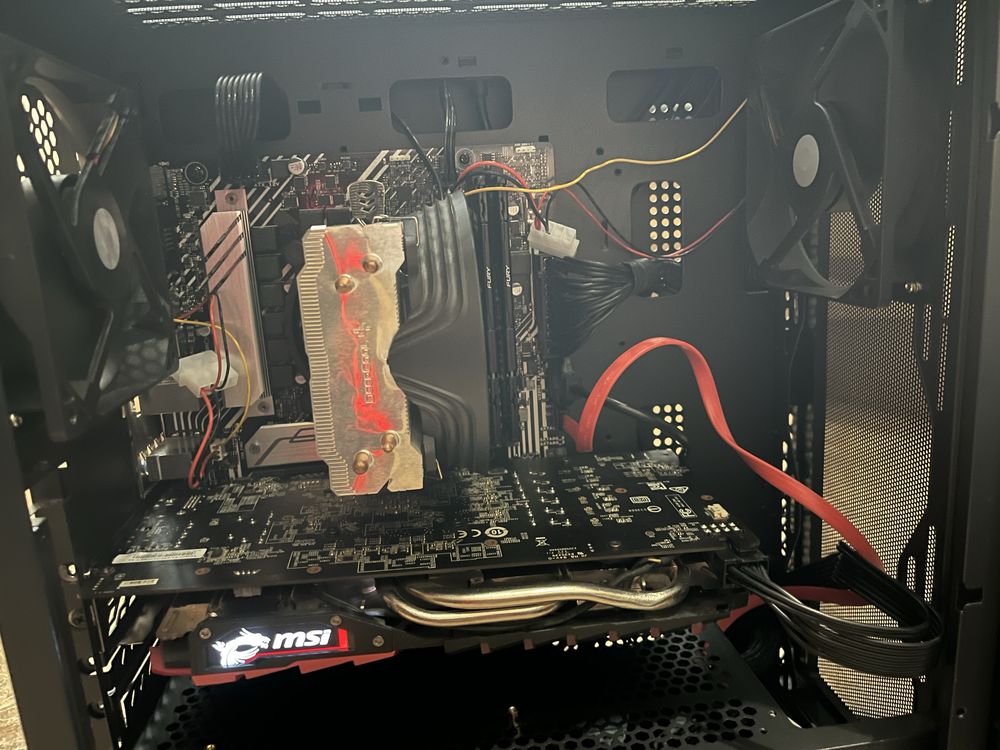 Компьютер, пк (i3-10105F, rx470 4 gb)