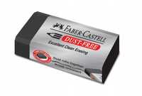 Gumka Bezpyłowa Czarna (24szt) Faber Castell