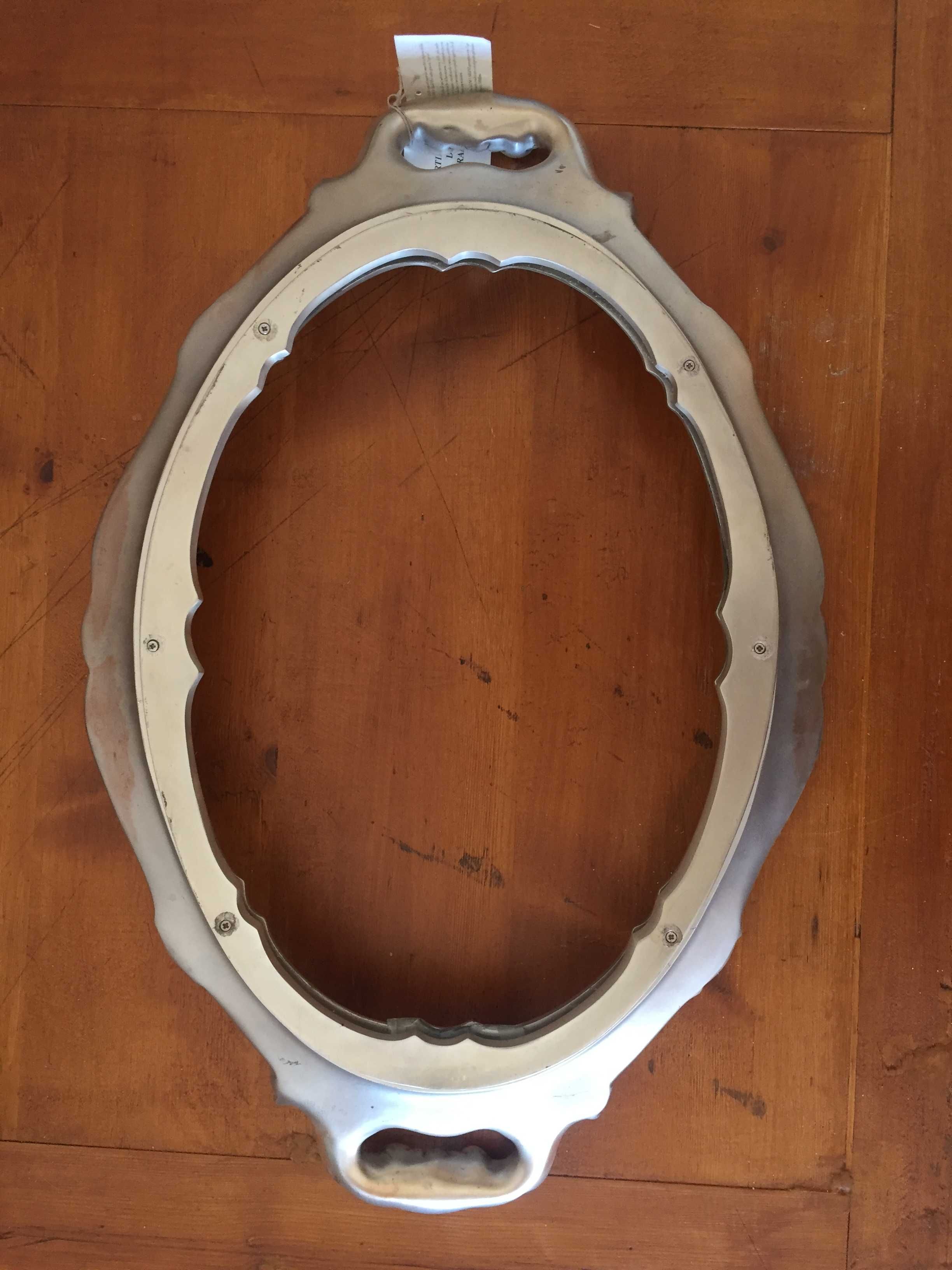 Moldura Tabuleiro Silver Resin
