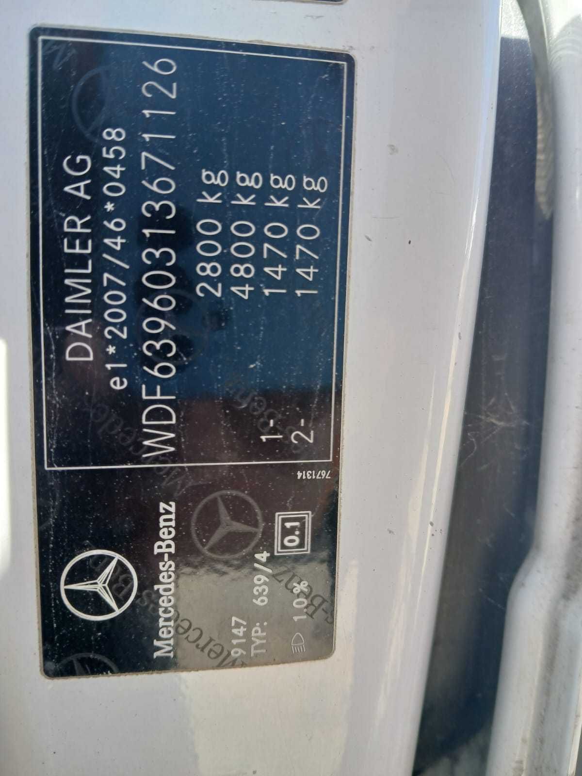 Mercedes-Benz Vito 113 CDI 2012 em Ótimo Estado, Pronto para Rodar