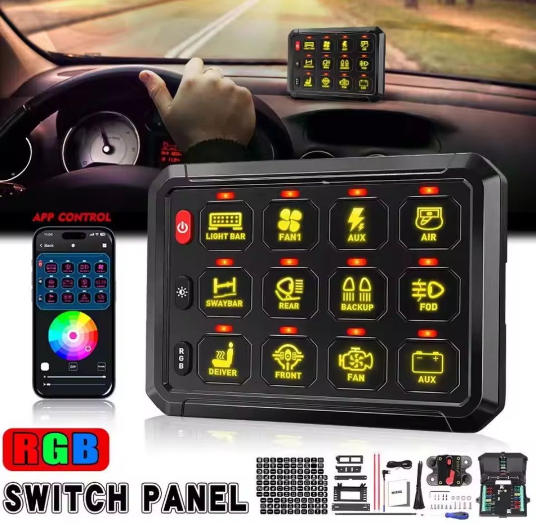 painel switch RGB