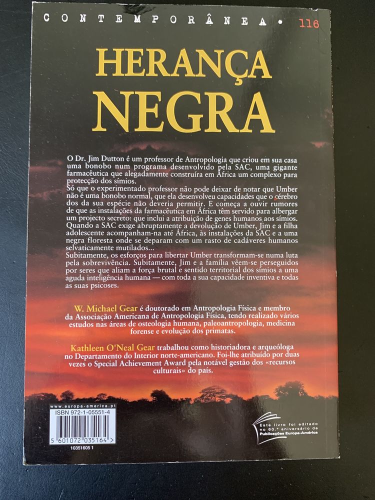 Livro Herança Negra