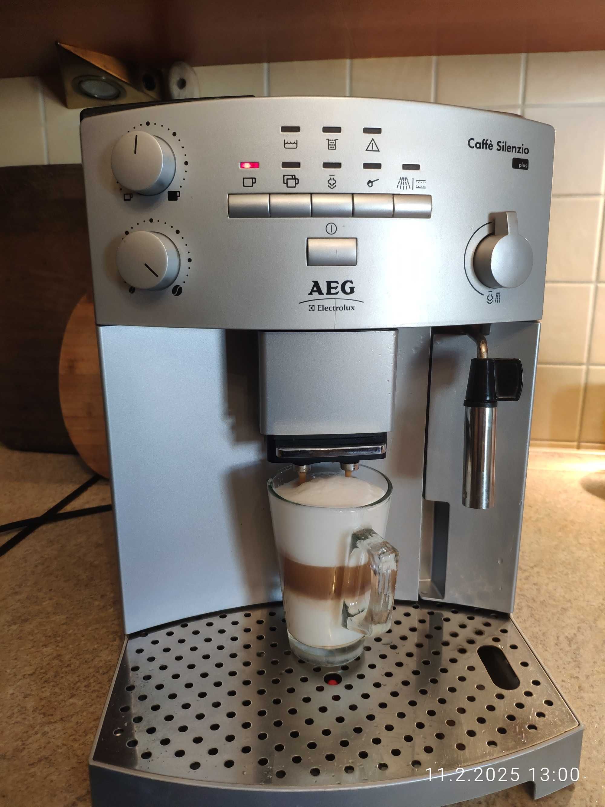 ekspres ciśnieniowy AEG/ Electrolux Caffe Silenzio, gratis wysyłka