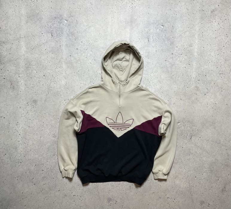 Мужская Кофта Худи Adidas С Большим Логотипом Оригинал XS-S