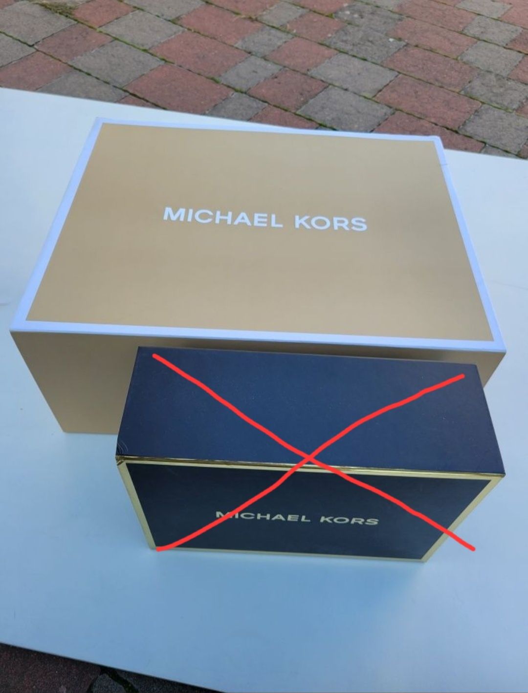 Подарункові пакети, коробки Michael Kors, Apple