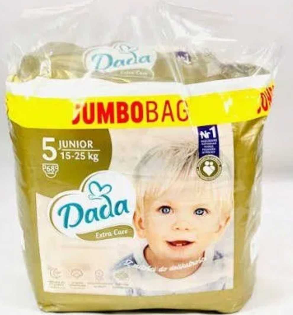 Pieluchy dada extra care 4,5  jumbo bag+gratis probiotyk dicoflor baby