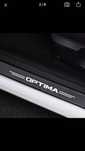 Наклейки на пороги Kia Optima. Накладки на пороги Киа Оптима.