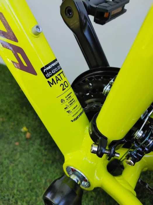 Rower MTB MERIDA MATTS 7.20 koło 27,5'' hydraulika limonkowy