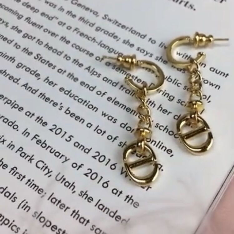 Серьги Dior