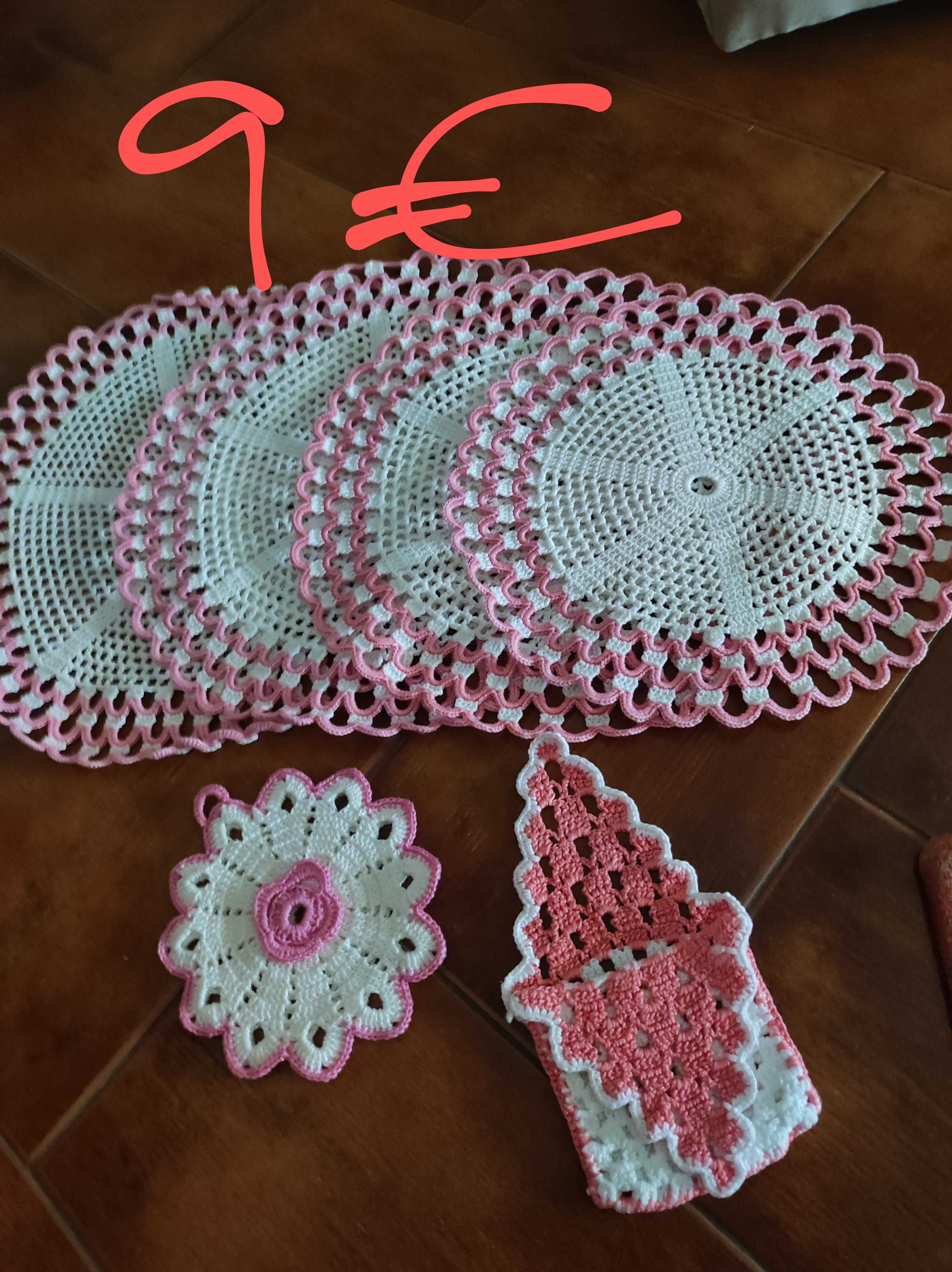 Crochê feito à mão