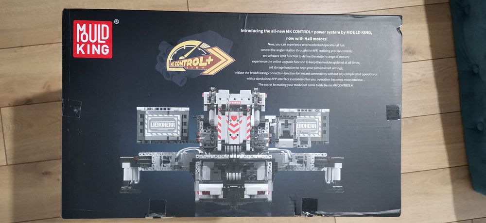 Mobilny żuraw LIEBHERR 17007 MOULD KING 8506 elementów NOWY