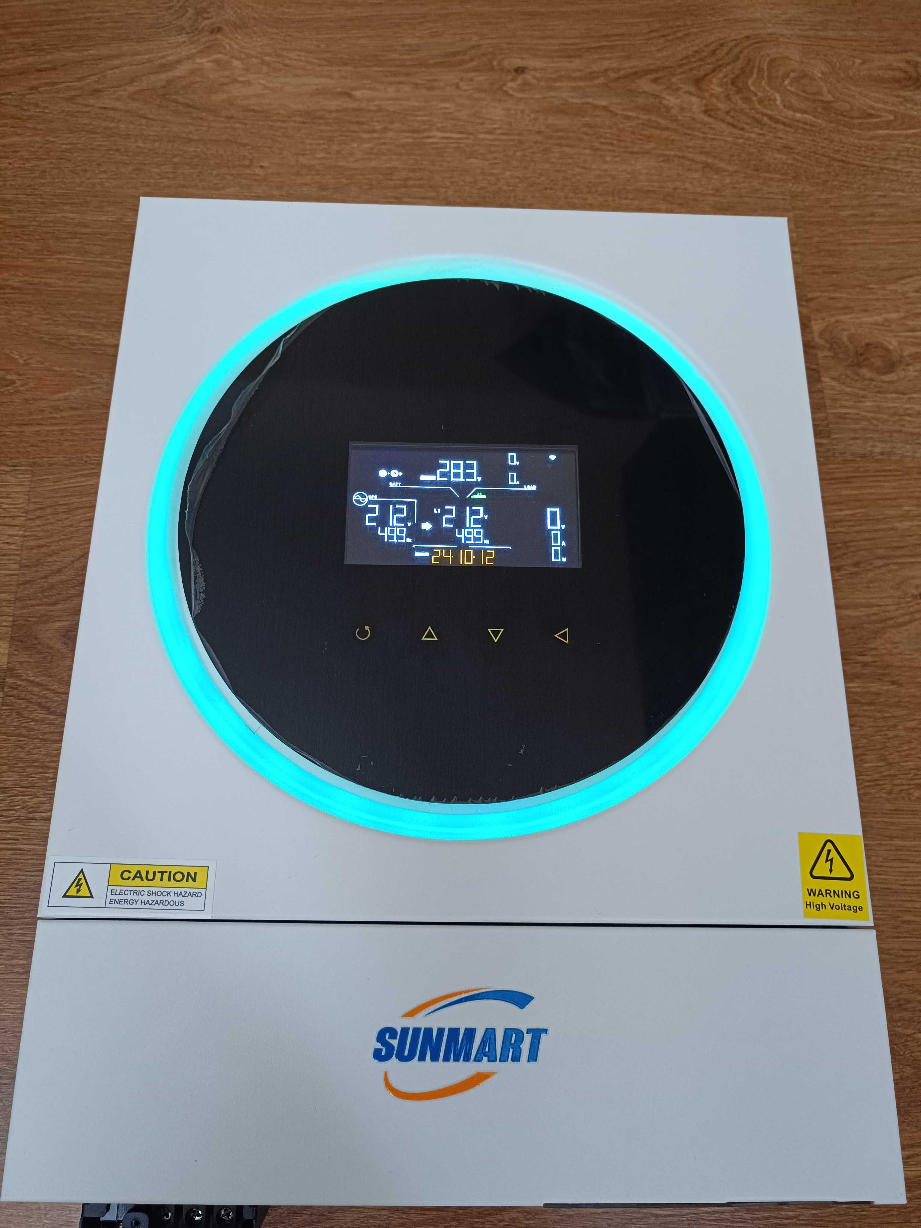 Гібридний сонячний інвертор SUNMART VMIV TWIN 6KW / 48V Wi-Fi
