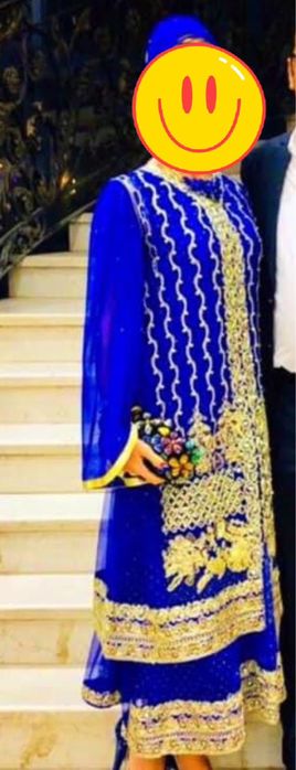 Дизайнерское платье в восточном стиле