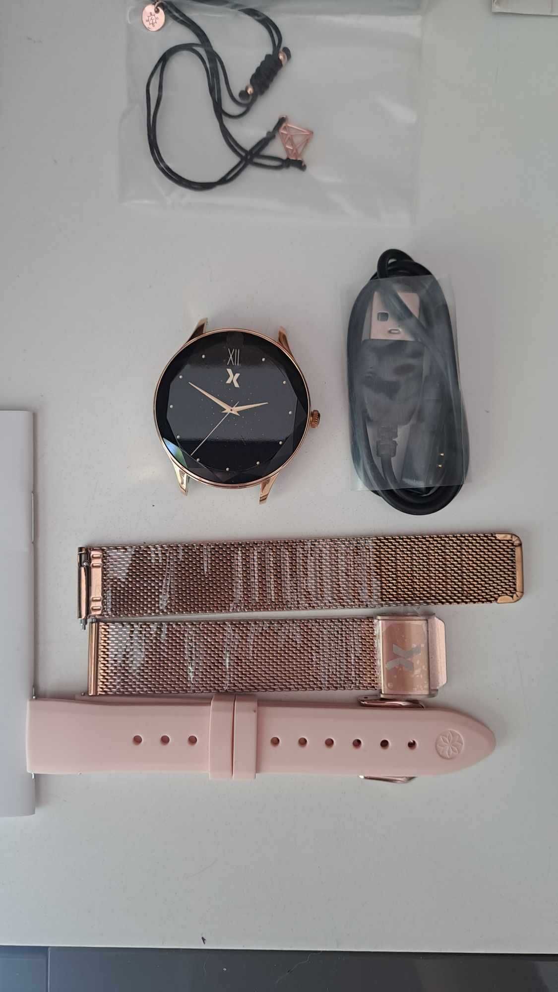 Smartwatch Maxcom FW52 Diamond+ brsnsoletka Ani Kruk- Nowy