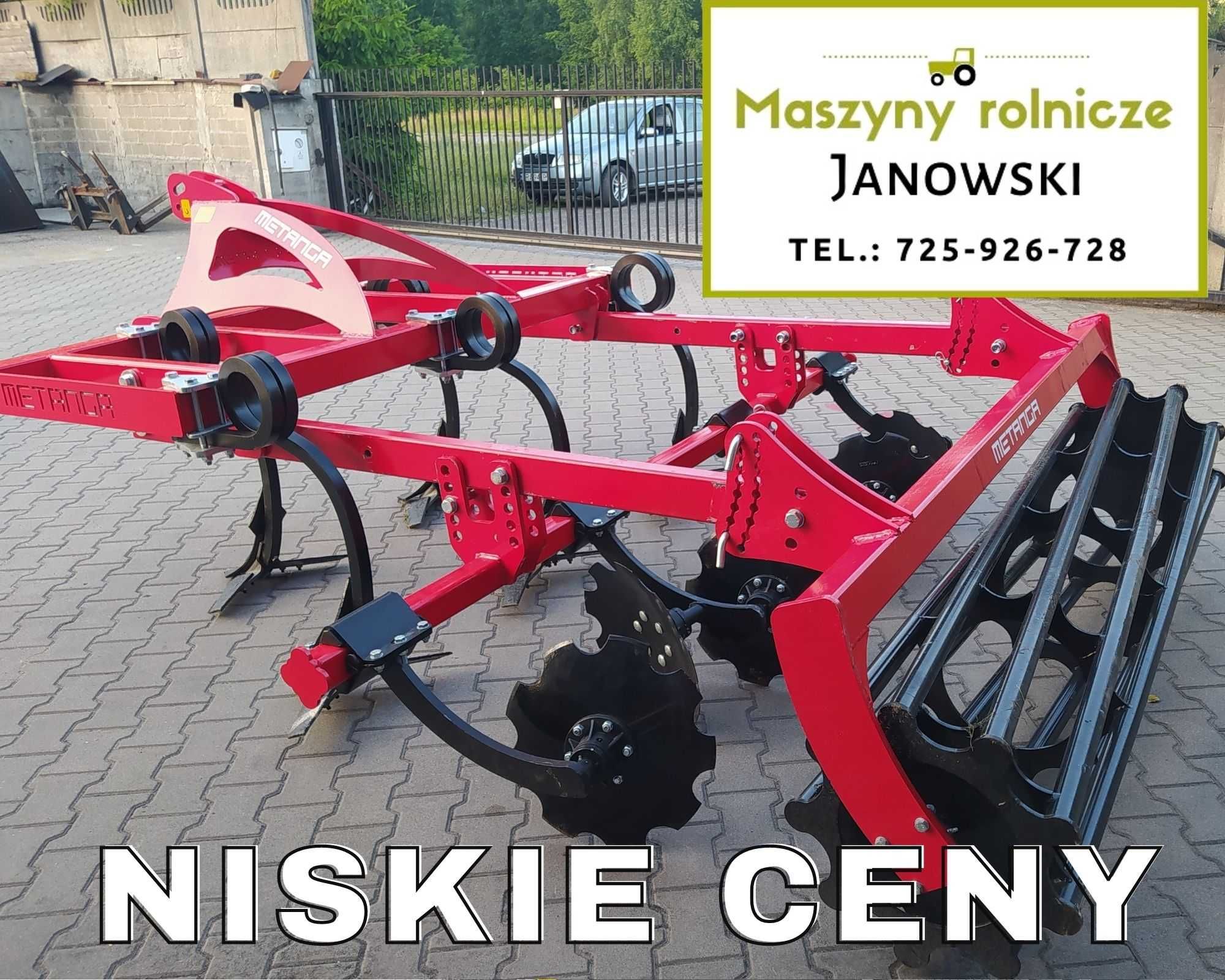Agregat Podorywkowy Gruber Metanga 1.8, 2.2, 2.6, 3.0! Transport!