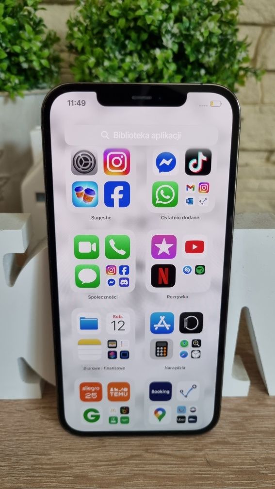 iPhone 12 Pro Max 128GB Graphite stan bardzo dobry