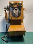 Telefon ścienny drewniany- replika