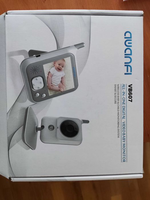 Monitor de vídeo para bebé, vigilância noturna para bebés sem fios
