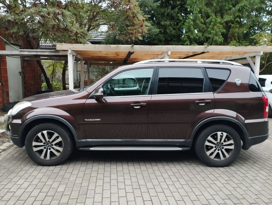 SsangYong/KGM Rexton 7 os. aut. Saphire, Pierwszy wł, 4WD, skóra, szyberdach, PDC, hak, itd