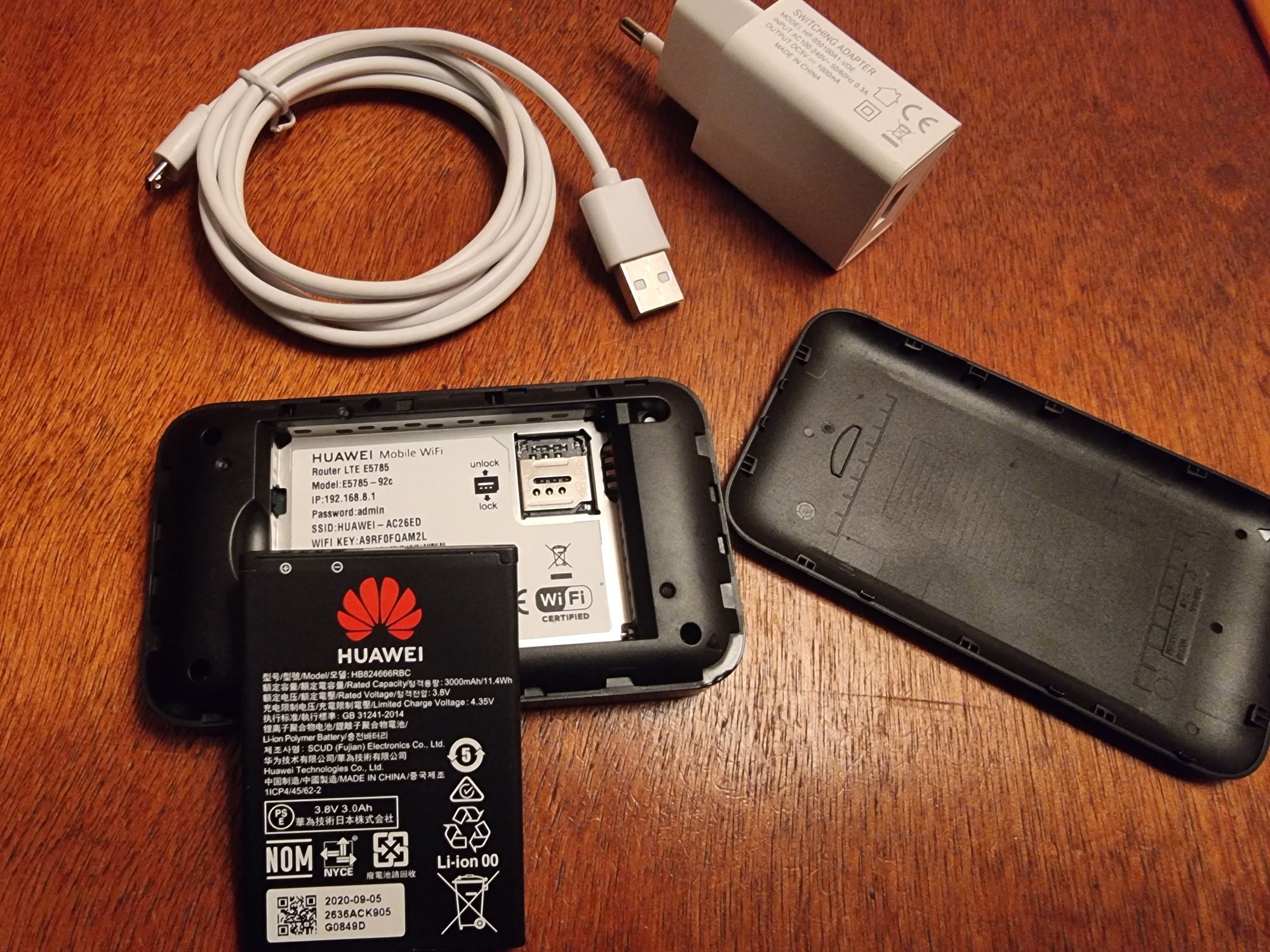 Huawei E5785 router LTE 4G 300 Mbps modem bez simlocka na kartę SIM