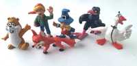 Nils Holgersson 6 PVC  Schleich/ M&B 1981 - bonecos figuras