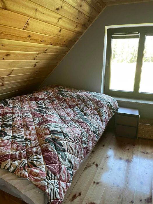 Domek całoroczny w Łumbiach, ogrodzony, blisko lasu