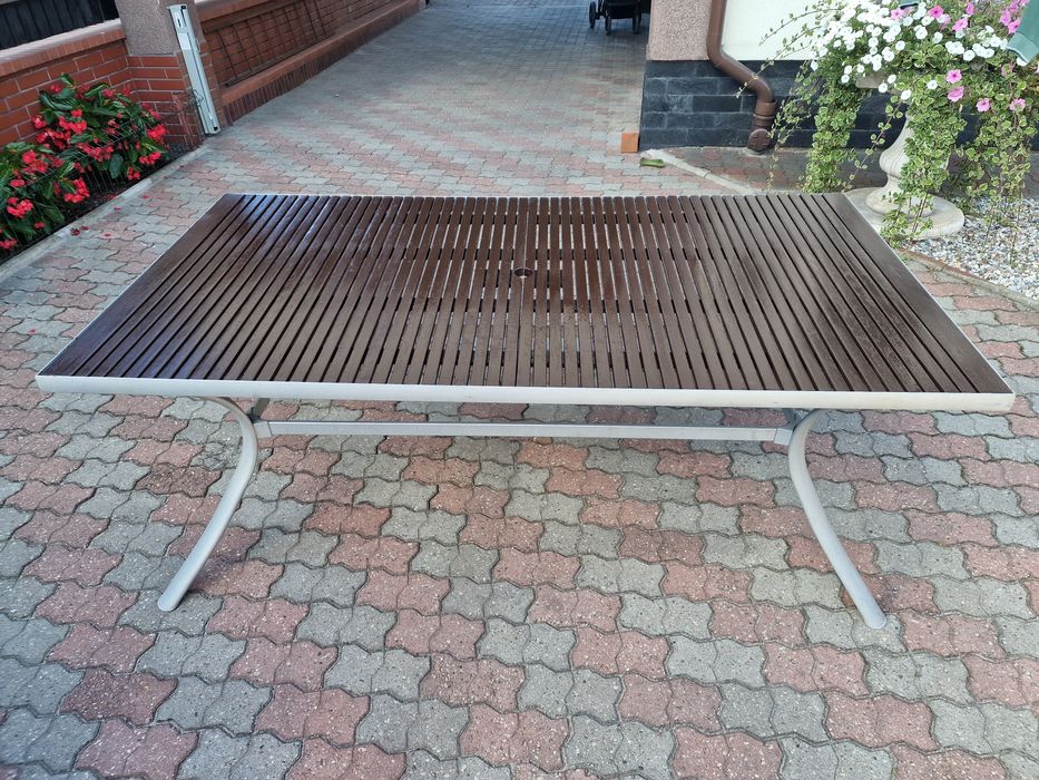 Stół ogrodowy zewnetrzny Jutlandia duży