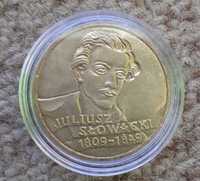2 zł 150. rocznica śmierci Juliusza Słowackiego 1999