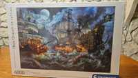 Clementoni, puzzle, Bitwa piratów. Pirates Battle, 6000 el.