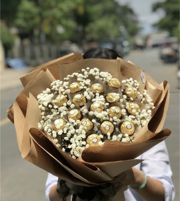 Їстівні букети. З солодощами, сухофруктами, фруктами, м‘ясні і тд