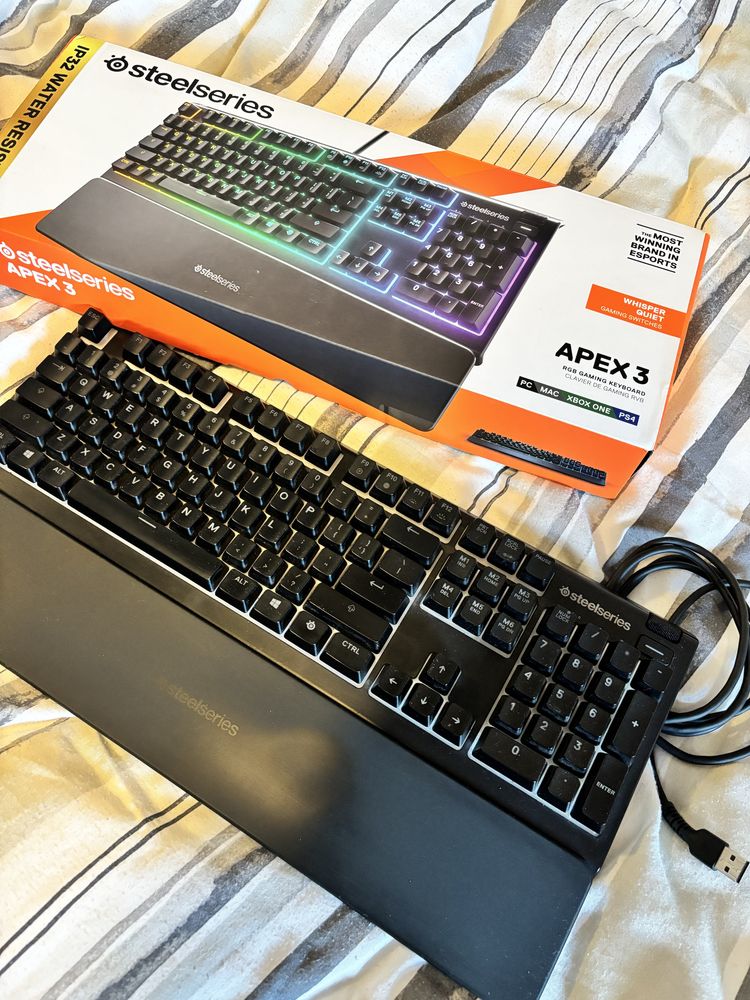 Klawiatura gamingowa Steelseries Apex 3