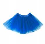 spódniczka tiulowa niebieska granatowa 30cm tutu