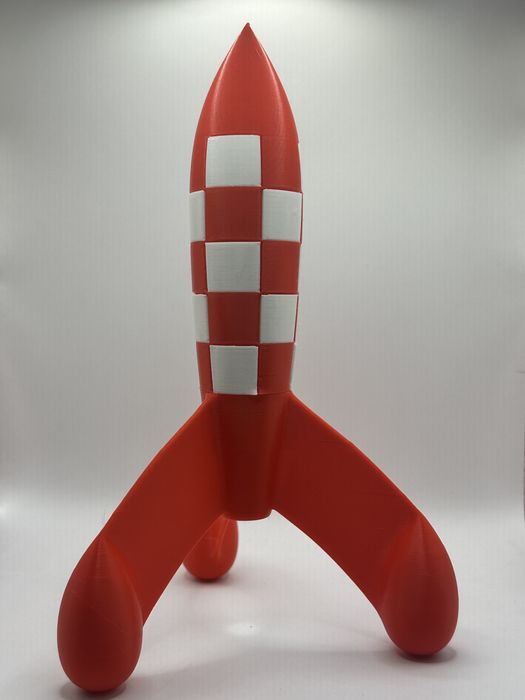 Tin tin foguete (viagem a lua)