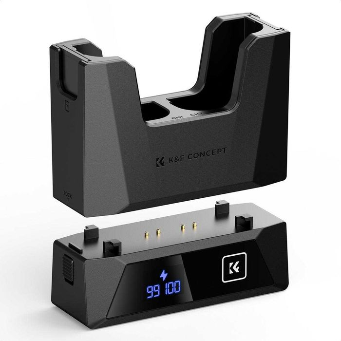 Carregador K&F Concept PD 18w - Bateria Canon LP-E6NH