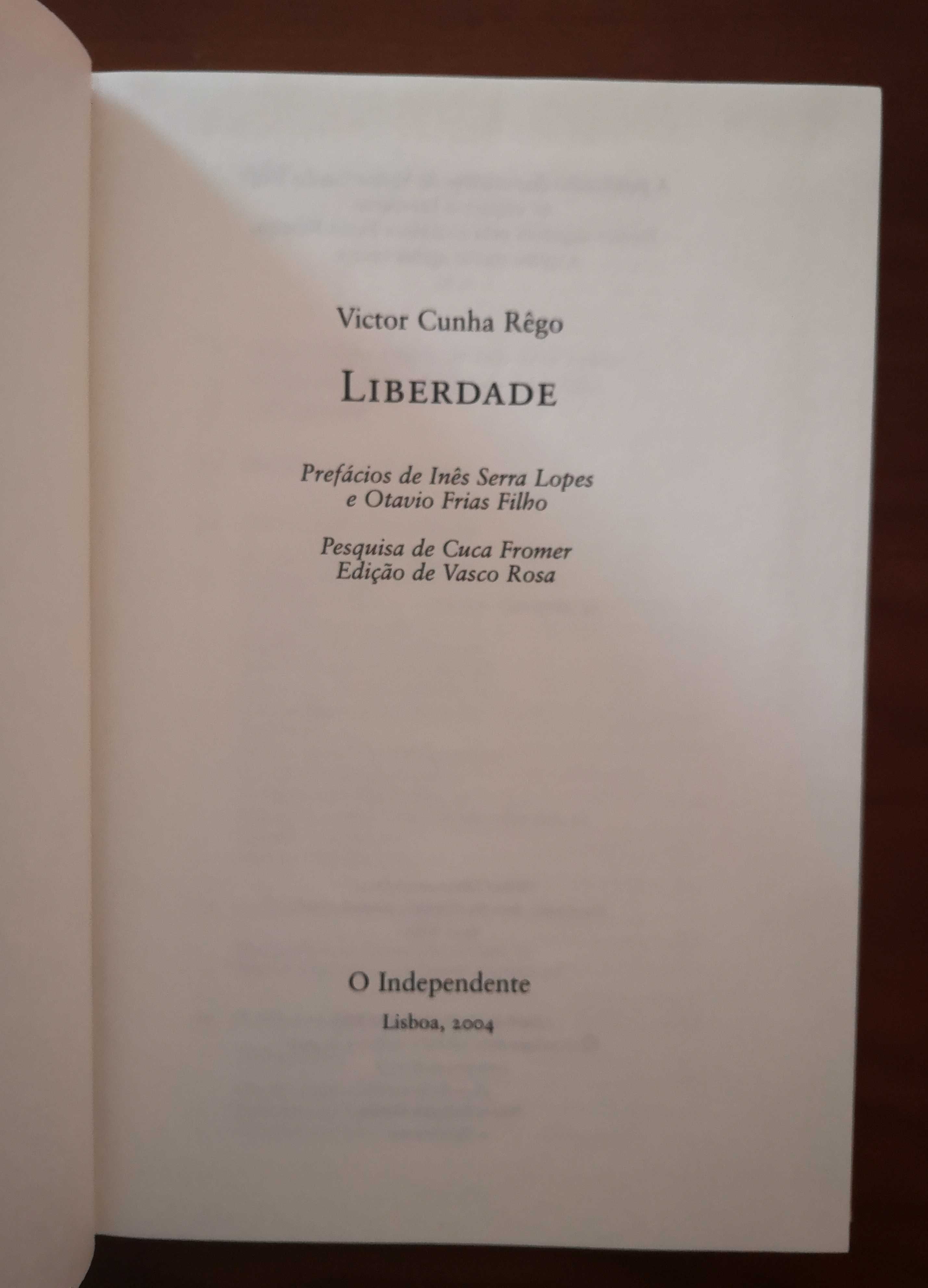 Livro "Liberdade, O Independente" de Victor Cunha Rêgo