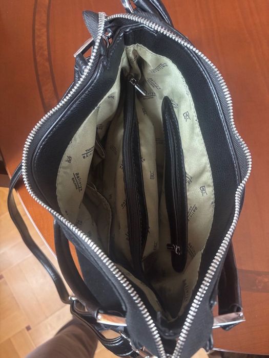 Шкіряна жіноча сумка