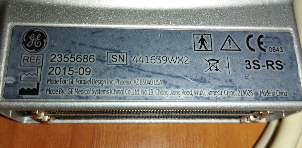 Кардіологічний датчик УЗД GE 3S-RS