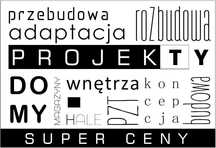 *ARCHITEKT* projekty dom magazyn hala - przebudowa adaptacja rozbudowa