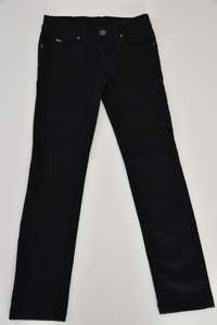 spodnie dżins / jeans czarne r. 146 / 10-11 lat