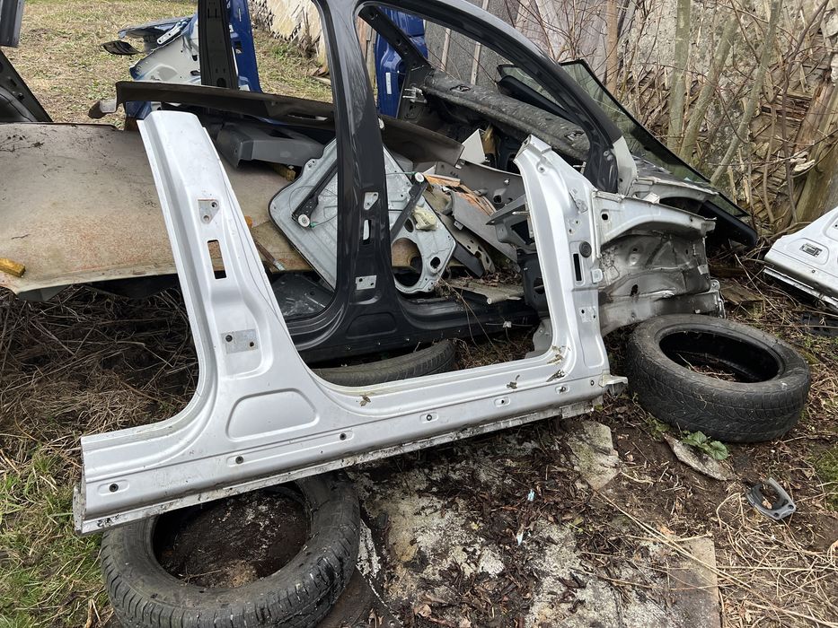 VW PASSAT B7 Європа Кузов Чвертка Четверть Бочина Поріг Дах Криша