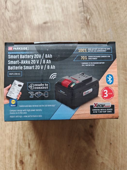 Akumulator Parkside 8Ah 20V.