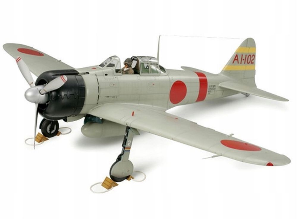 Samolot model 1/32 Mitsubishi A6M2b Zero Fighter 21 Tamiya 60317