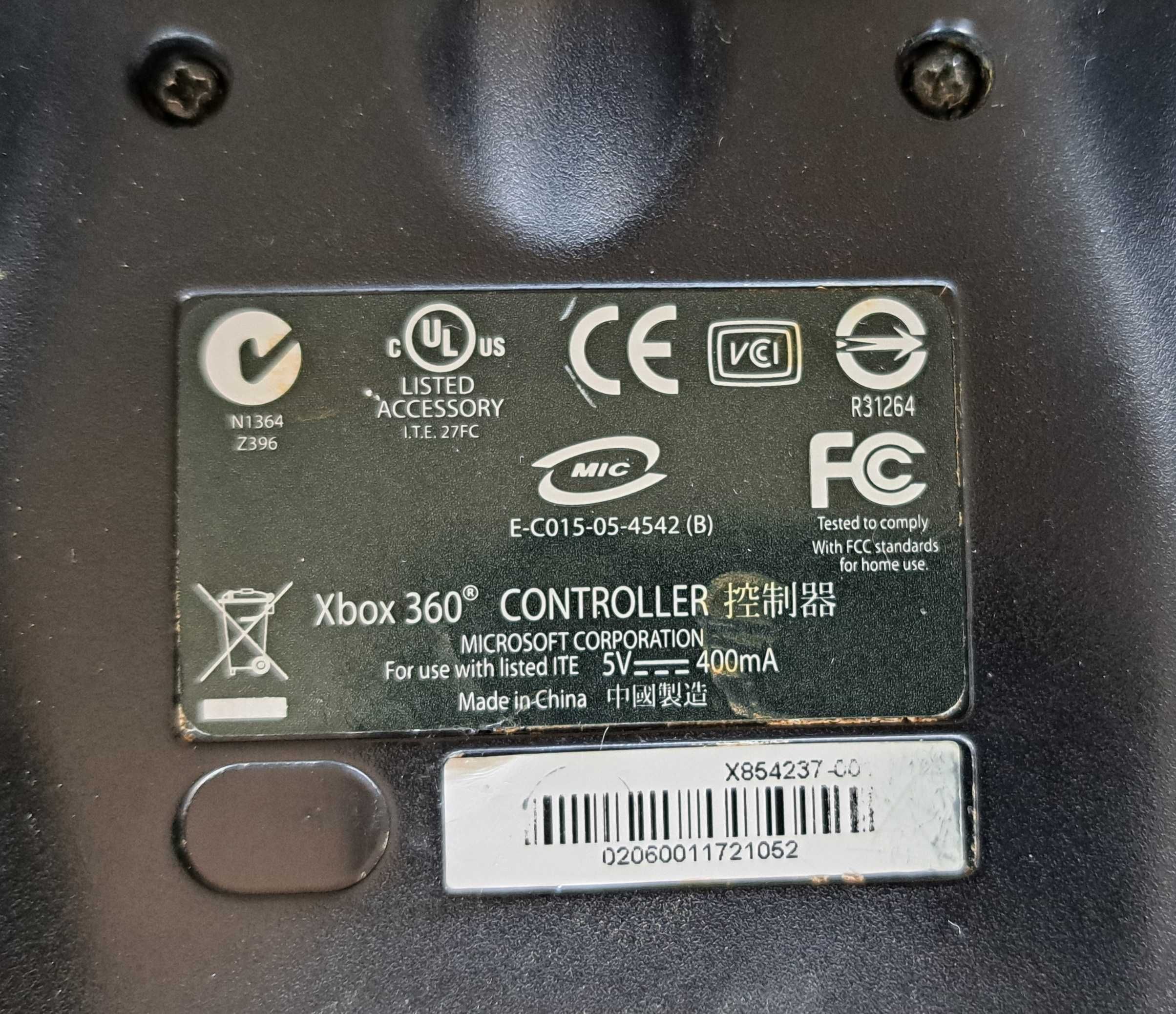 Gamepad Xbox 360, oryginalny, analogi z efektem Halla, sprawny