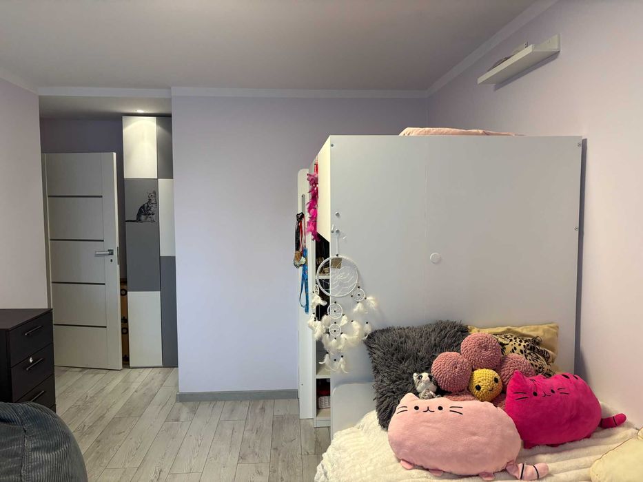 Łóżko na antresoli 90x200 cm IKEA SMÅSTAD